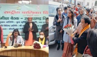 नायक फिल्म की तर्ज पर हरिद्वार की सृष्टि गोस्वामी बनीं उत्तराखंड की एक दिन की मुख्यमंत्री, कई विभागों की करेंगी समीक्षा