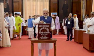 पीएम मोदी ने राष्ट्रपति चुनाव के लिए डाला वोट, अमित शाह और योगी आदित्यनाथ ने भी किया मतदान