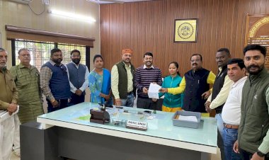 सिवनी रोड चौहारी नाला स्थित खुले में लगने वाले मटन मार्केट को हटाने आगे आए भाजपा नेता