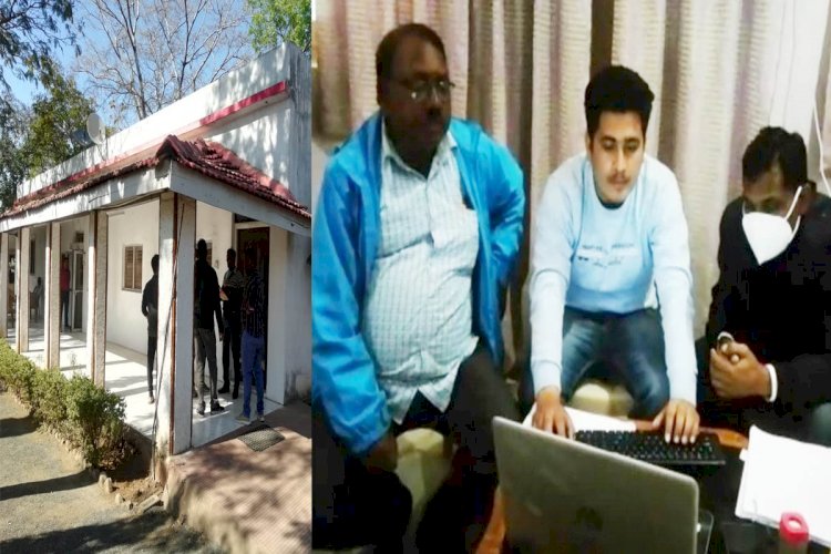 दक्षिण वन में पदस्थ रेंजर 50 हजार रुपए रिश्वत लेते हुए रंगे हाथों ट्रैप हुआ… 