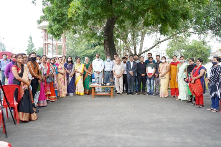 आई जी सुनीश बक्षी के छिंदवाडा आगमन पर के के एफ यूनिकॉन क्लब ने लिया 2100 पौधारोपण का संकल्प