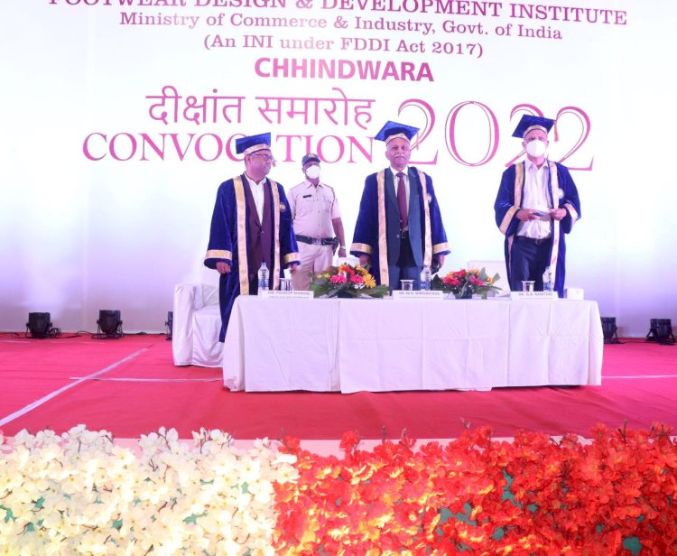 FDDI छिंदवाड़ा में द्वितीय दीक्षान्त समारोह का आयोजन संपन्न 