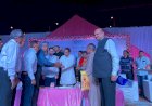 कीर्तिश केयर फाउंडेशन  द्वारा आयोजित कार्यक्रम में पहुंचे  पूर्व मुख़्यमंत्री एवं शहर के प्रतिष्ठित समाज सेवी