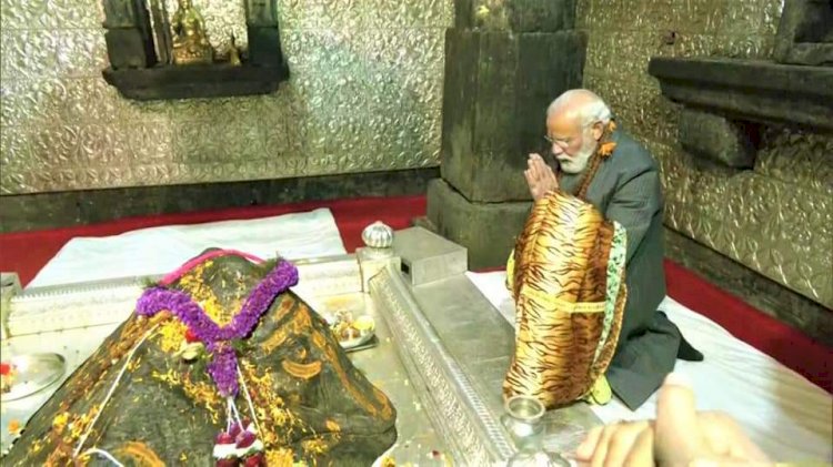 केदारनाथ में मोदी: प्रधानमंत्री ने अयोध्या, काशी और मथुरा का किया जिक्र, बोले- सदियों बाद अब वापस मिल रहा गौरव